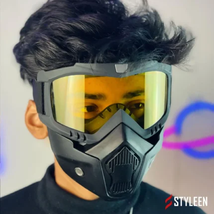 Goggle and Skull Mask